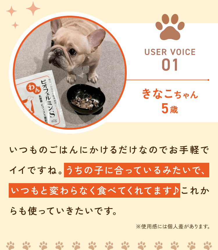 うちの子に合っているみたいで、いつもと変わらなくたべてくれてます
