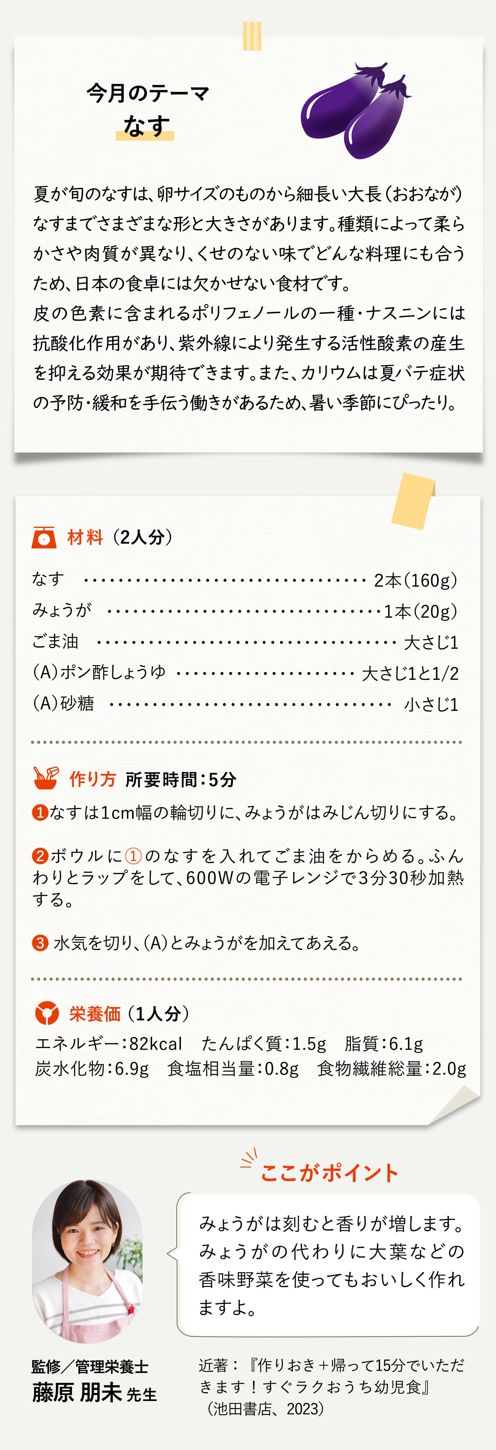 レシピ表