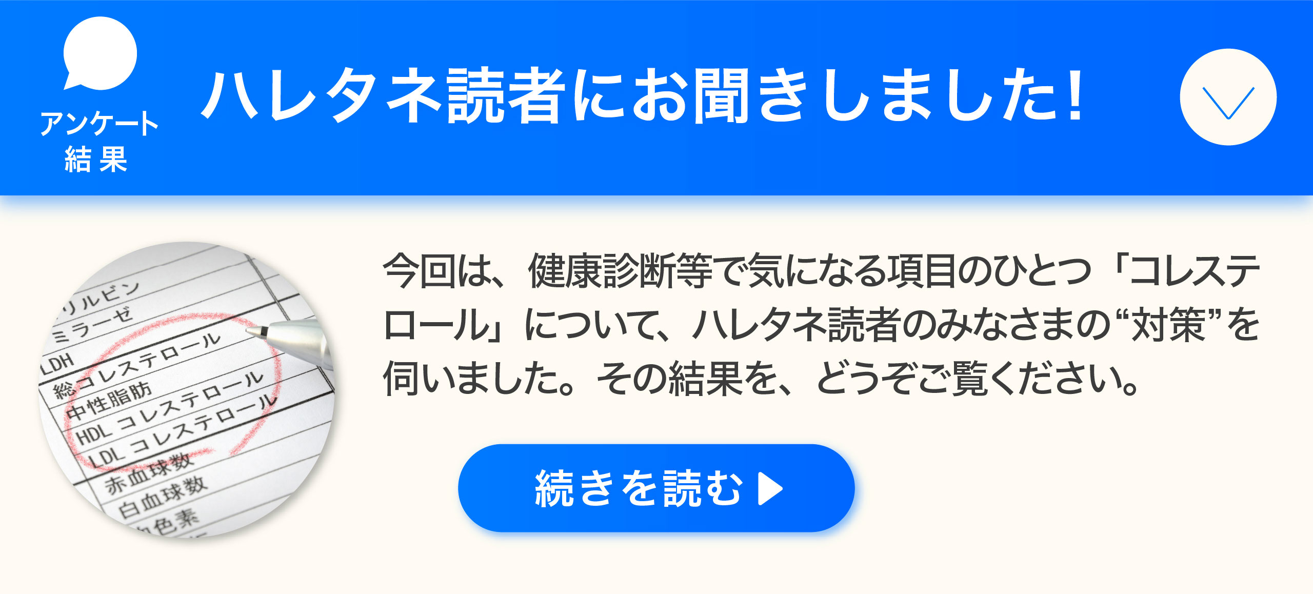 アンケート