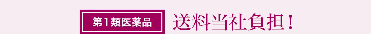 第1類医薬品／送料無料／通販限定パッケージ