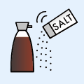 醤油、塩