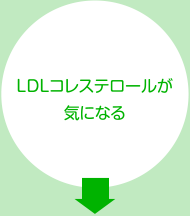 LDLコレステロールが気になる